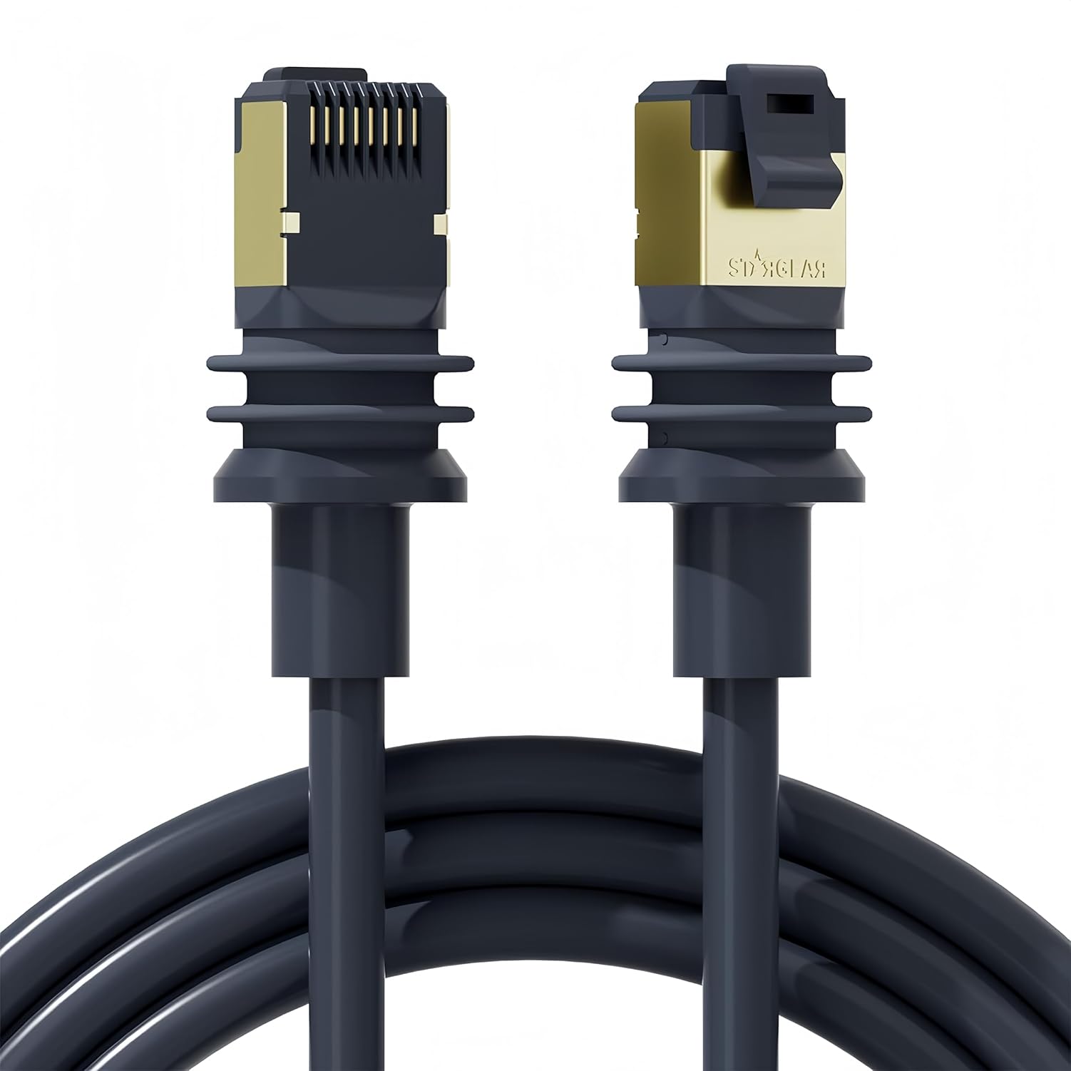 Câble Starlink Gen 3 Rj45 Rechteckig Satellit V3 Kit (82ft/25m) Ersatzkabel, Verlängerung Mit Staubschutz Zubehör Starlink Wasserdicht Grau Geschwindigkeiten Bis Zu 2000 Mbps