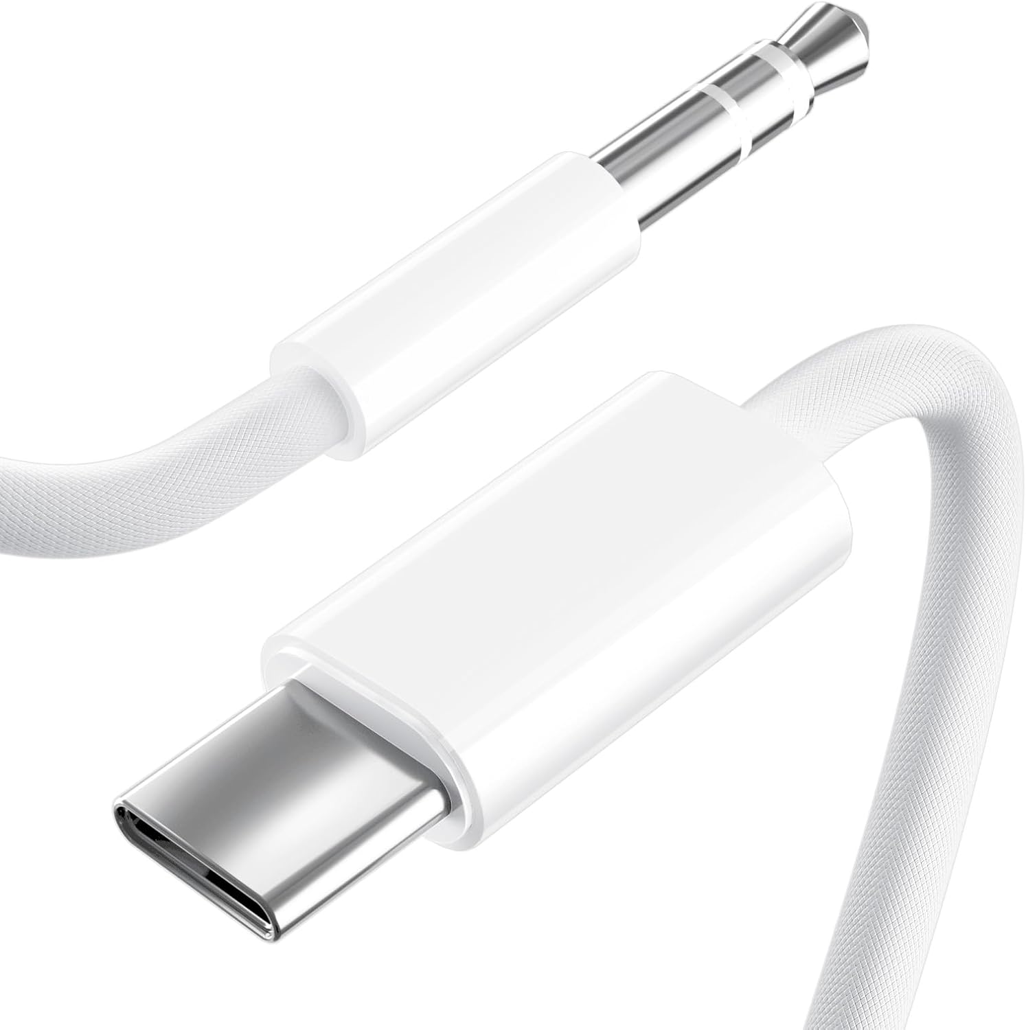 Usb-c-auf-3,5-mm-klinkenstecker-kabel, Kompatibel Mit Iphone 15 Pro Max/15 Plus, Galaxy S22/s21/s20/note20, P40/p30/p20, Mate 20/30/40, Heim-/autoradio – 1 M