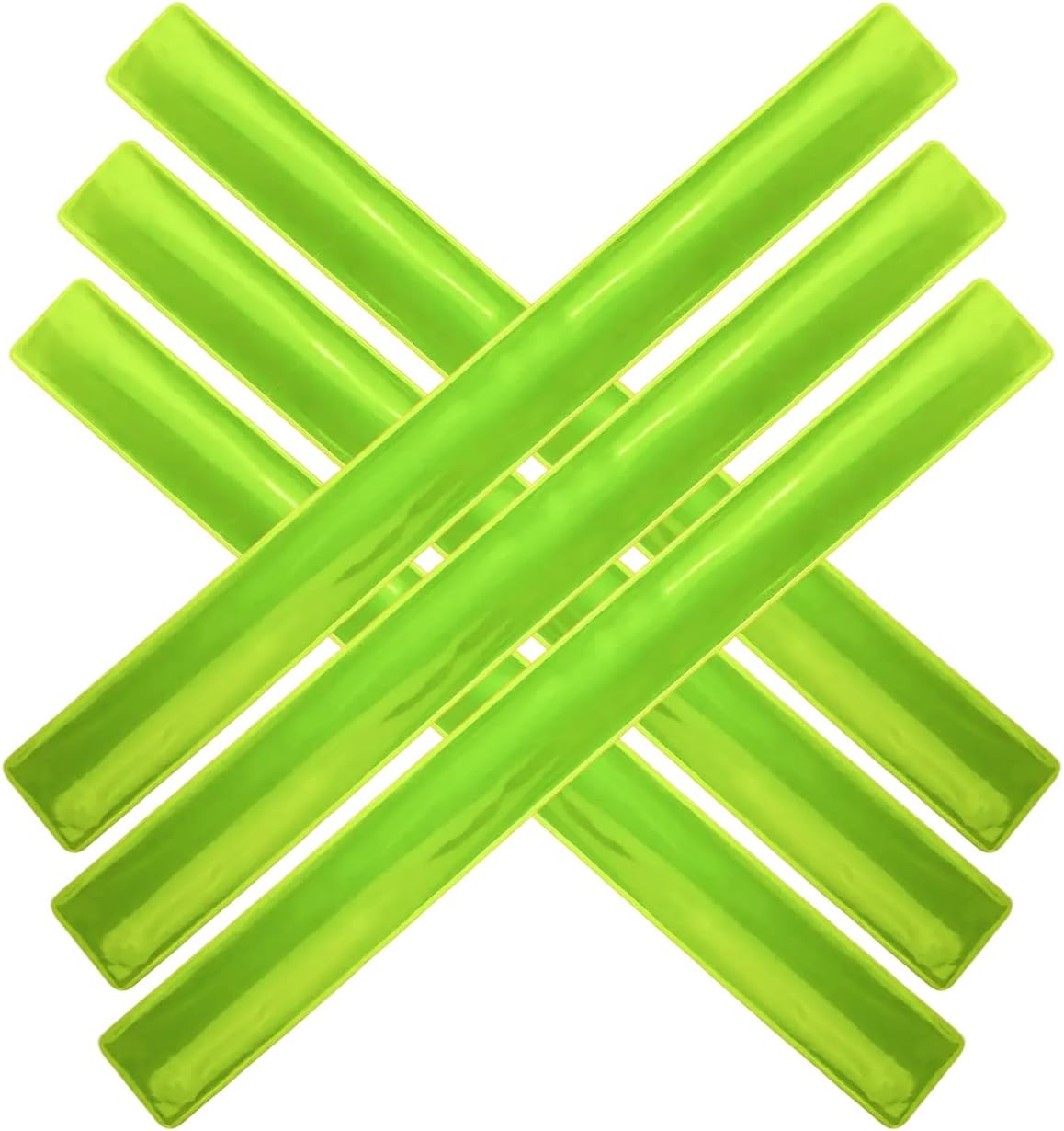 Reflektierendes Armband-set Mit 6 Reflektoren, Reflektierendem Armbandverschluss, Reflektierendem Kinderfahrrad-reflektor, Sicherem Hosenclip, Hochreflektierend, Ideal Zur Erhöhung Der Sichtbarkeit Im
