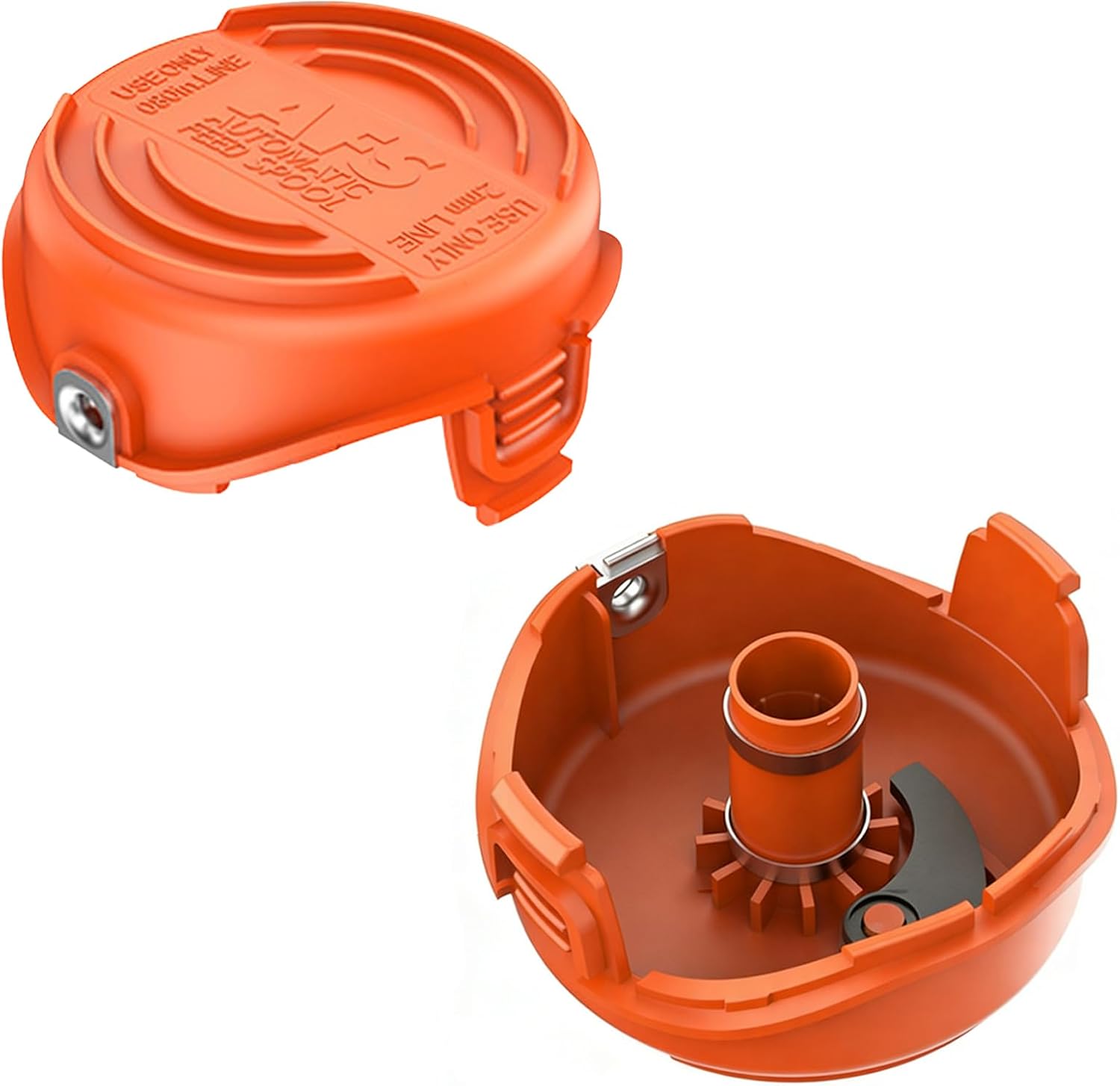 Set Mit 2 Spulenabdeckungen Für Freischneider, Kompatibel Mit Black & Decker 90583594, Für Black+decker Gl8033, Gl9035, Gl7033
