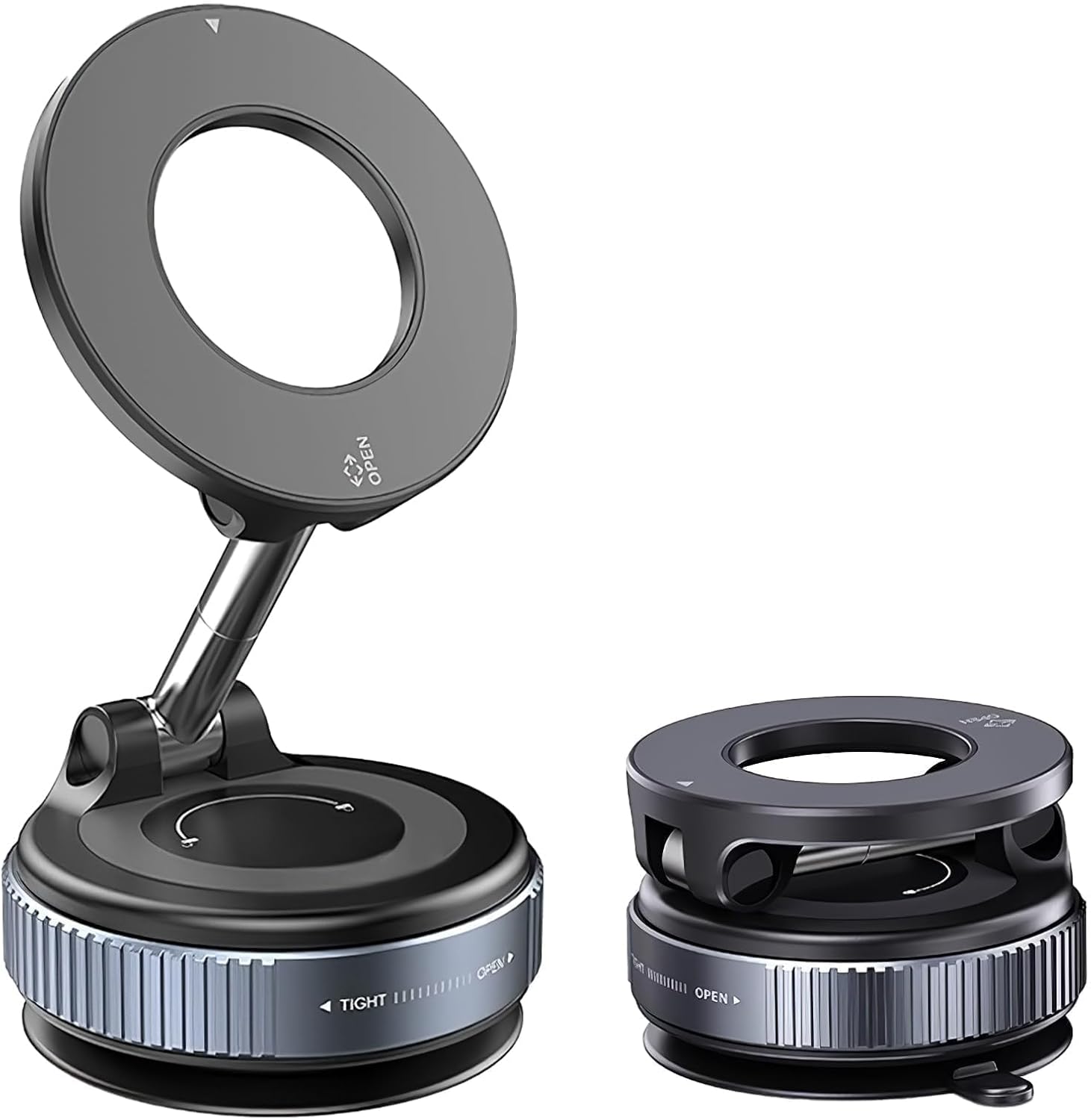 Autohalterung Für Mobiltelefone, Magnetische Saugnapf-handyhalterung, Verstellbare 360° Magnetische Autohalterung Für Mobiltelefone, Kompatibel Mit Iphone 16, 15, 14 Pro, Max Und Android-telefonen