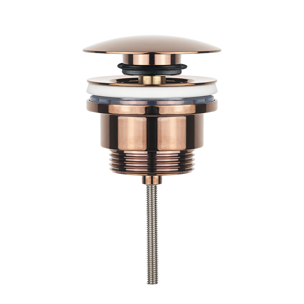 Bonde De Lavabo Universel Clic-clac Rea Gold--roségold