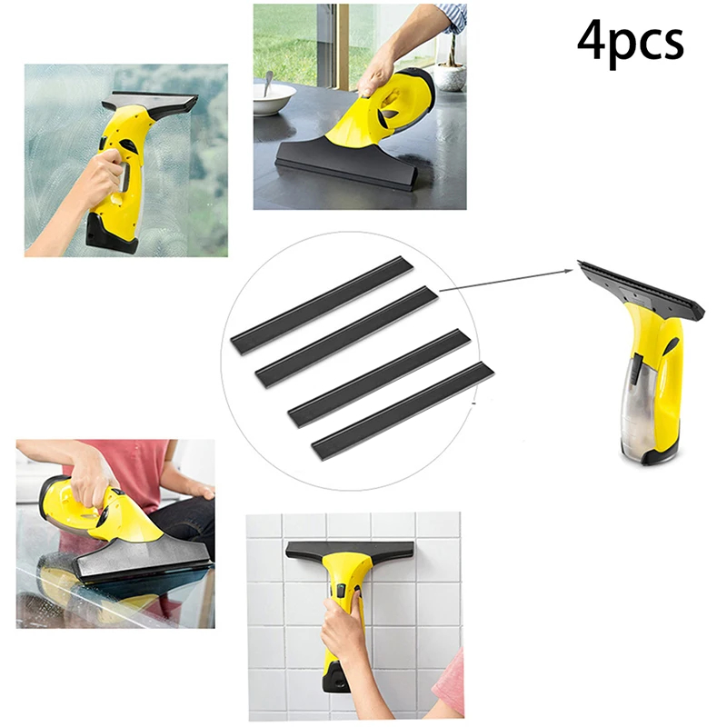 Reinigungsraklette Für Karcher Fensterstaubsauger, Ersatzkopf, Lippenanzug 280mm Wv50 Wv60 Wv70 Wv75 Wv2 /2 Paare
