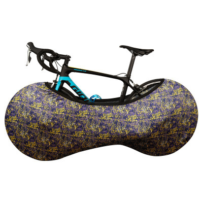 Staubdichte Fahrradabdeckung, Elastischer Ketten- Und Radschutz Für Fahrräder / Farbig Lila