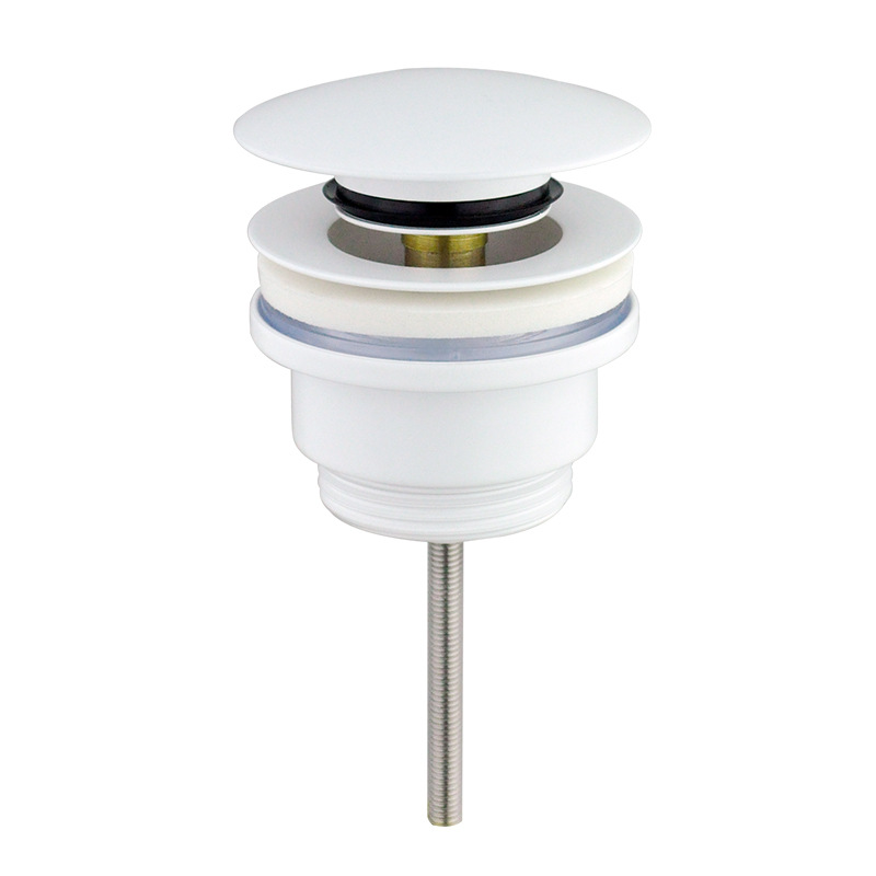 Bonde De Lavabo Universel Clic-clac Rea Gold--weiß