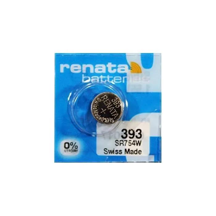 Batterie Renata X393 Silber Klassisches Design Stabil