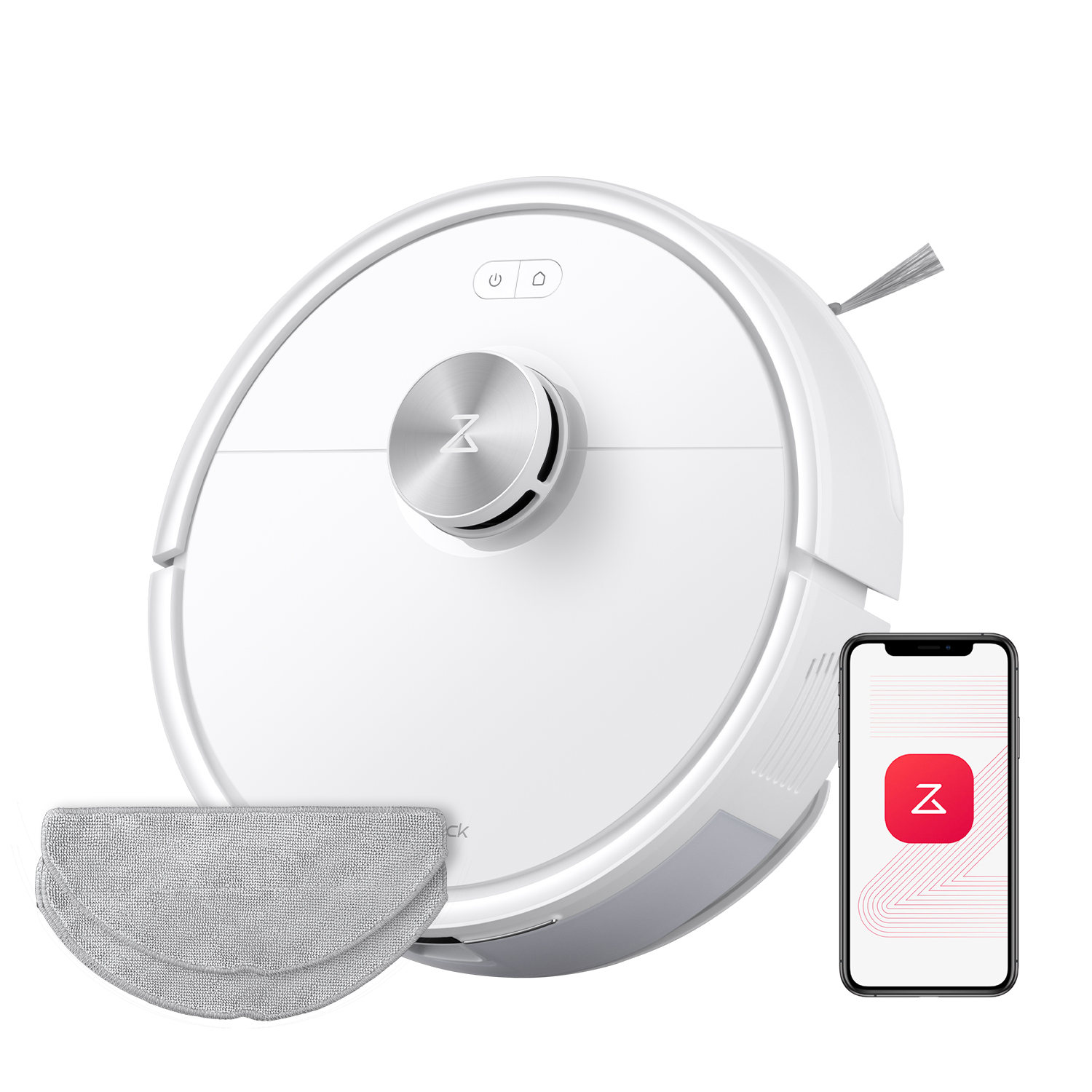 Roborock Q7 M5 Set Saugroboter Mit Wischfunktion, 10.000pa Starker Saugkraft, Dual Anti-tangle-system, 150min Laufzeit, Lidar Navigation, Staubsauger Roboter Für Teppich, Tierhaare, App Steuerung Set