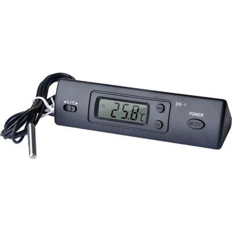 Autothermometer Mit Lcd-bildschirm Und Externer Sonde Zur Überwachung Der Innen- Und Außentemperatur