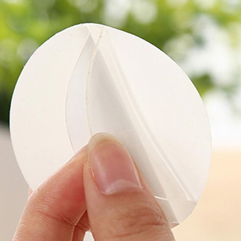 10 Runde, Transparente Klettverschlüsse – Haushaltswerkzeuge