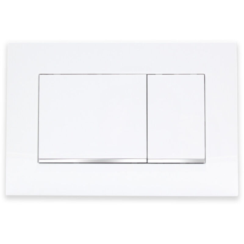 Betätigungsplatte Mit Integriertem Spülauslöser, Kompatibel Mit Geberit Sigma 30 Wc-betätigungsplatten, Aus Robustem Abs-kunststoff Für Lange Lebensdauer Und Einfache Montage