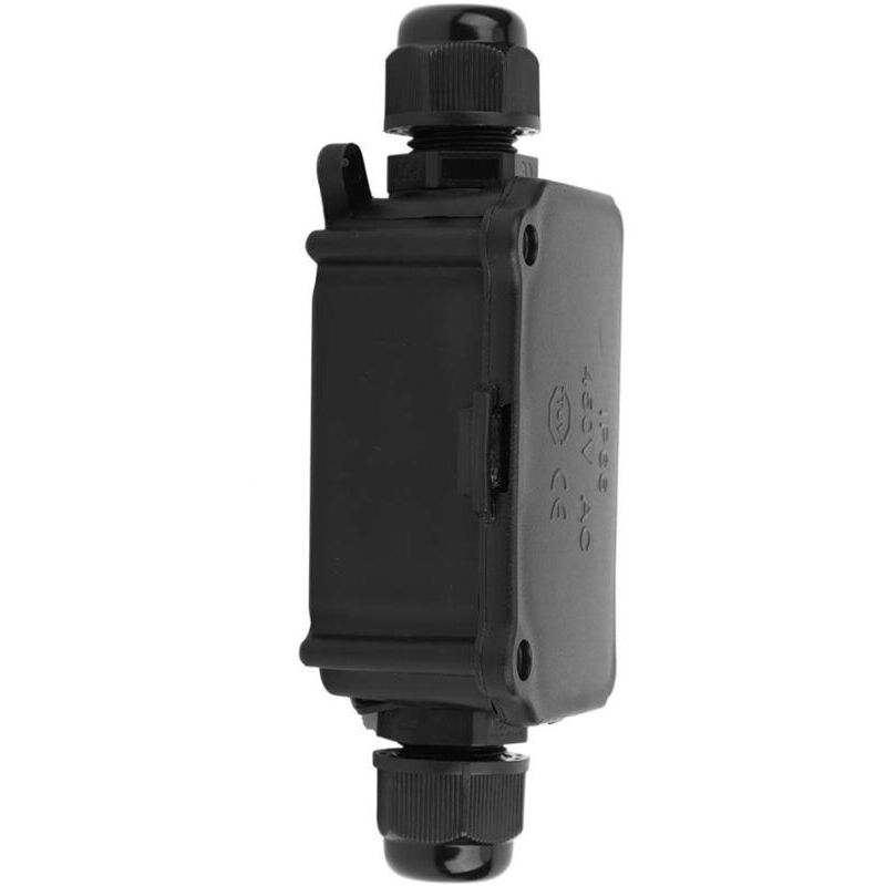 Wasserdichte Anschlussdose, Ip66-schutzart, 2-wege-kabelverbinder Für Den Außenbereich, Elektrische Anschlussdose Aus Nylon Für Elektrotechnik, Elektronik Und Kommunikation