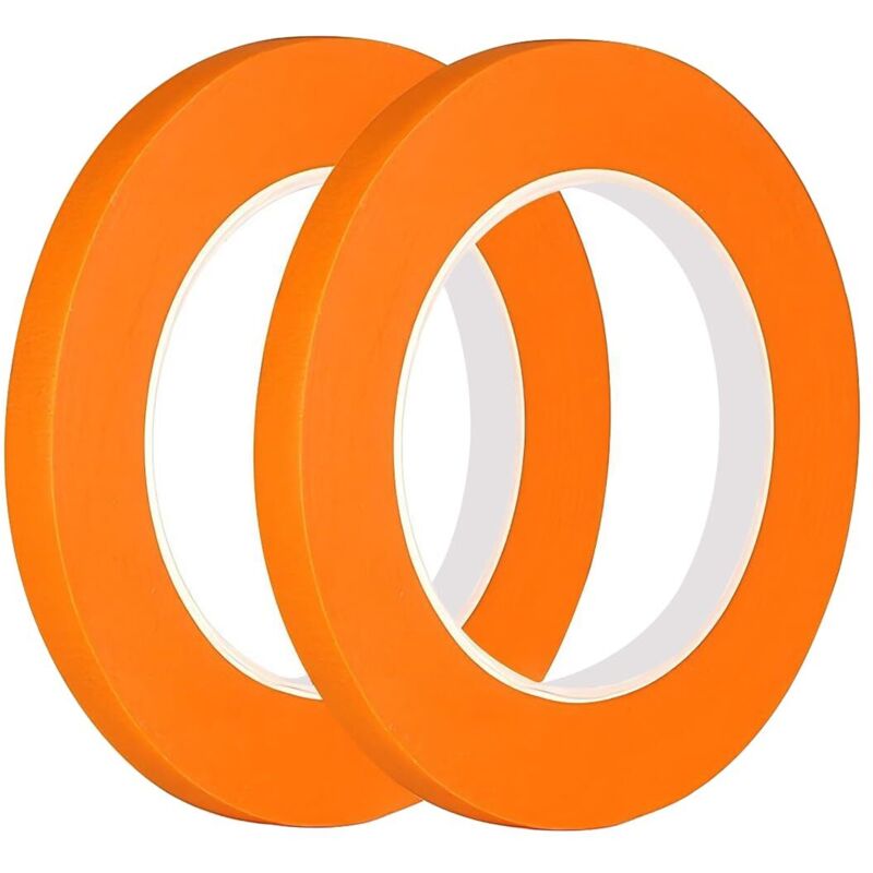 Universal-abdeckbänder 10 Mm X 50 M, Zum Oberflächenschutz Bei Maler- Und Dekorationsarbeiten, Orange