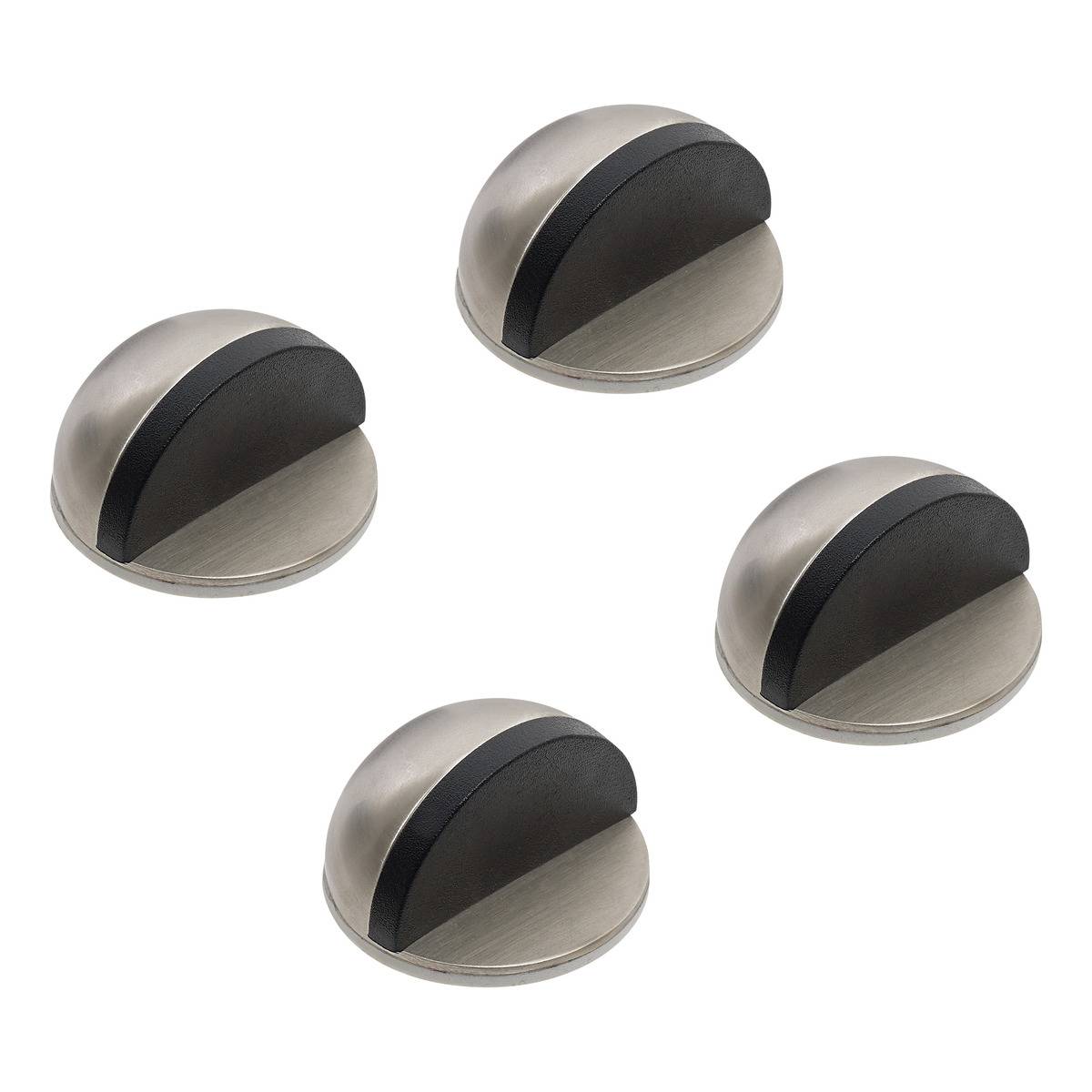 4er-set Selbstklebende Türstopper In Silber - 5five