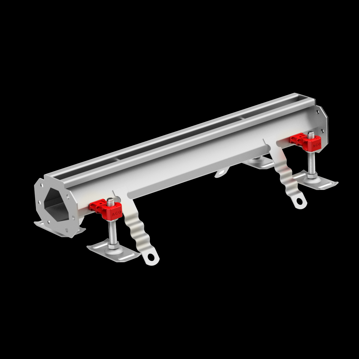 Schlitzrinne Typ20,0,5m,bh 70,1.4301