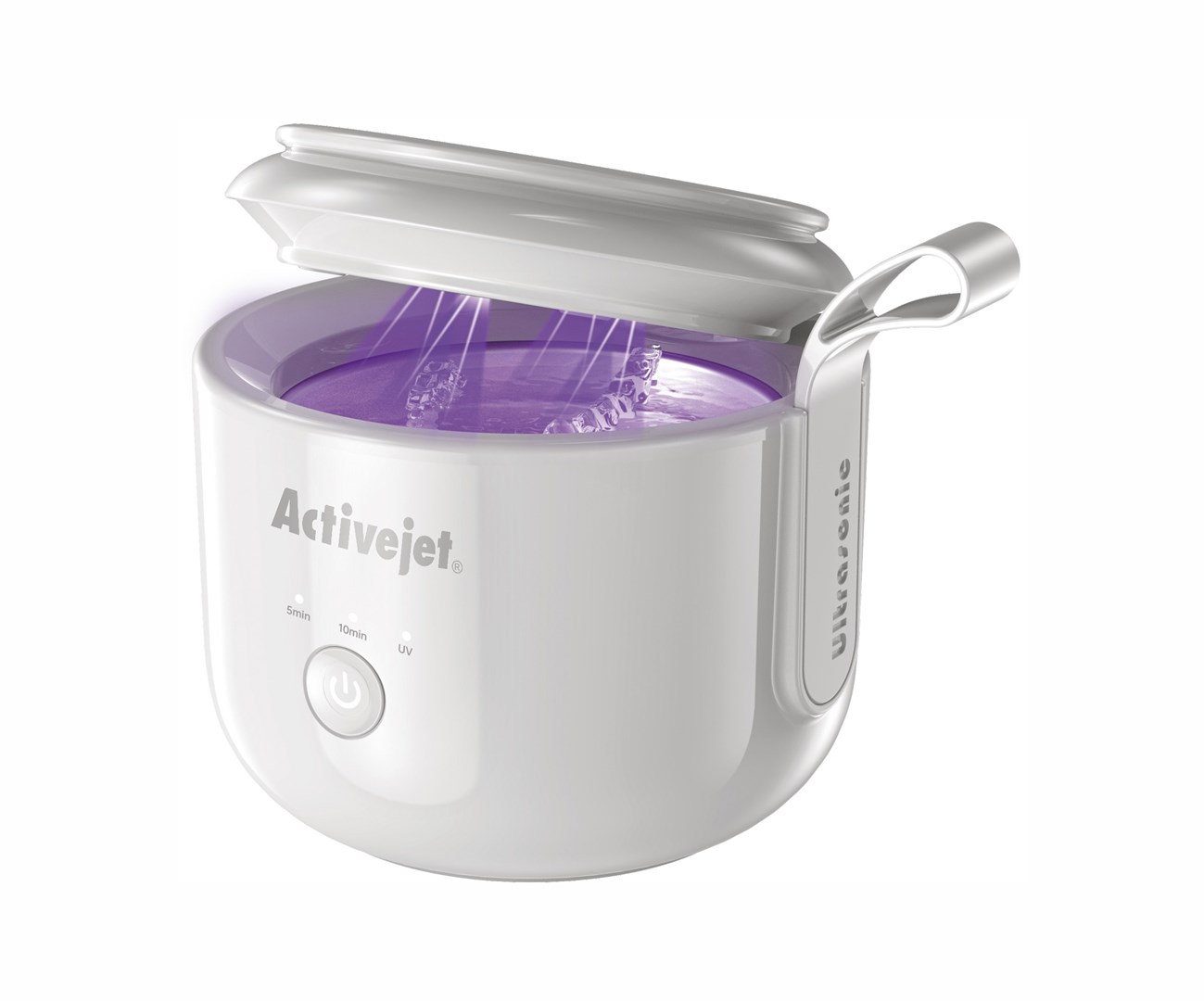 Activejet Auc-198 Ultraschall-reinigungsgerät 24 W White