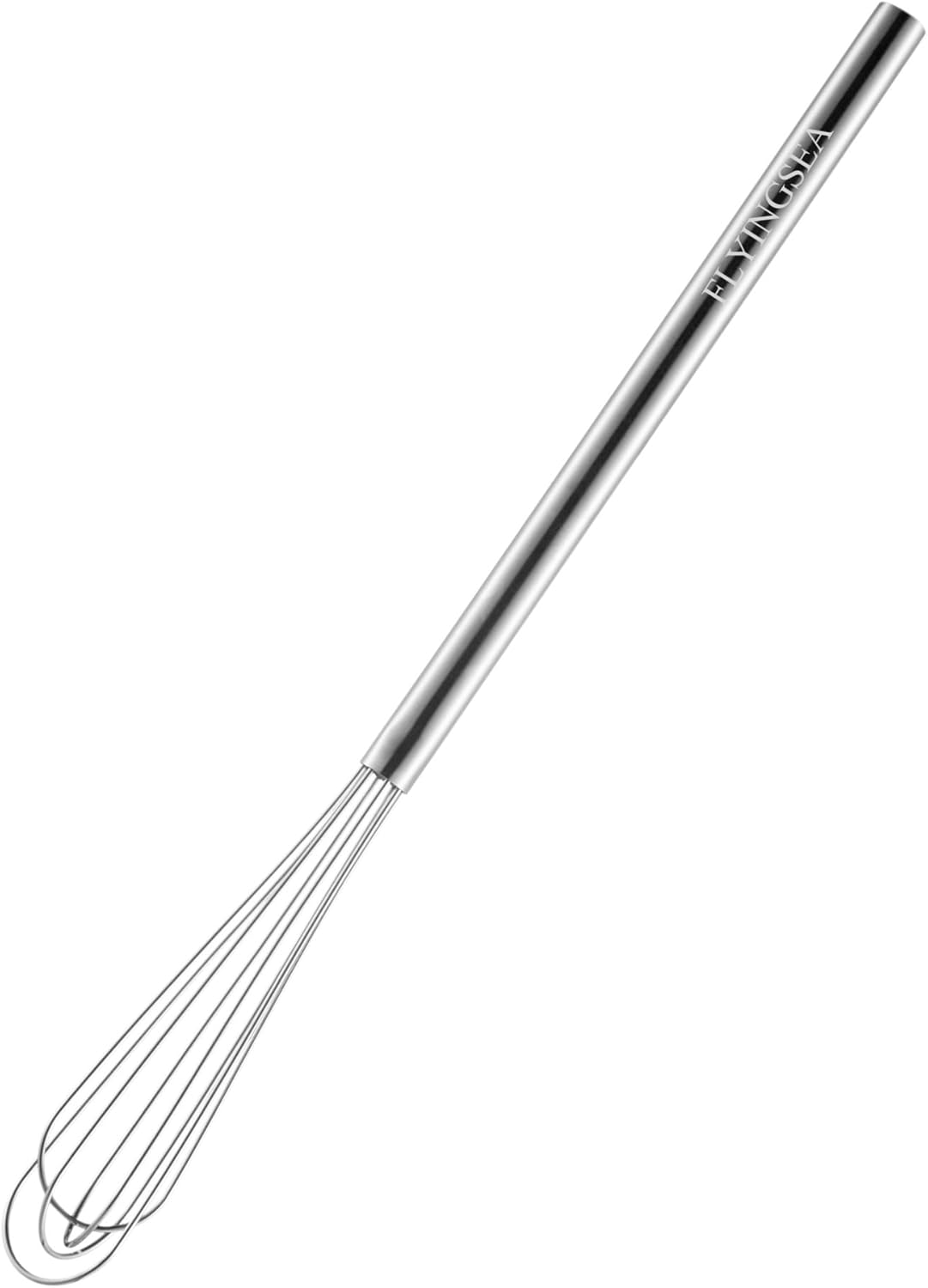 Ergonomischer Schneebesen Aus Edelstahl 304, Küchenutensil Für Eier, Sahne Und Soßen