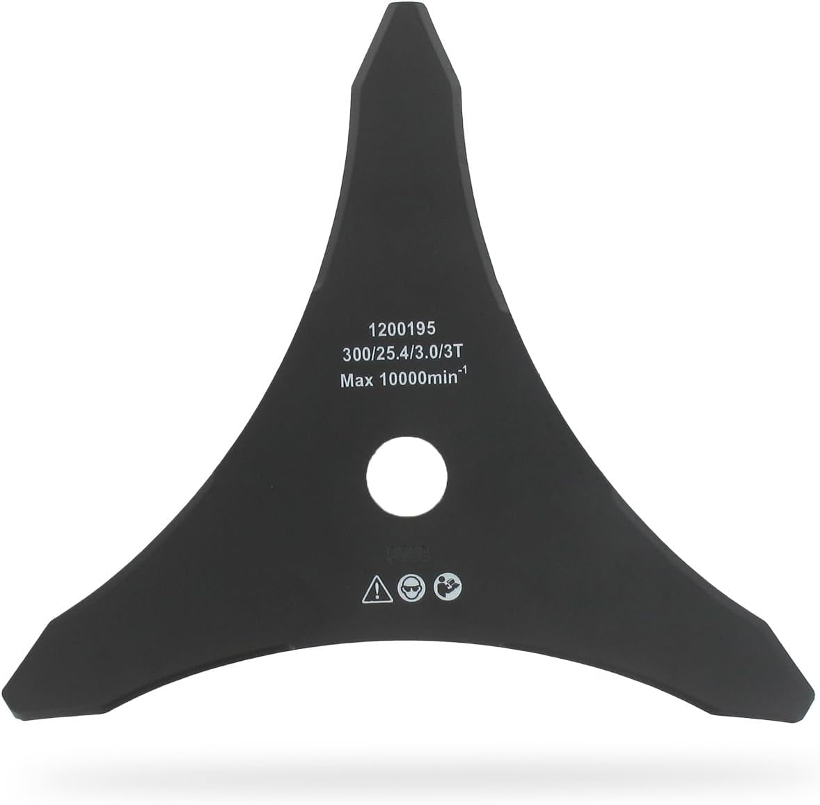 Freischneiderblatt, 3 Zähne, Breite 300 Mm, Dicke 3 Mm, Bohrung 25,4 Mm, Garten