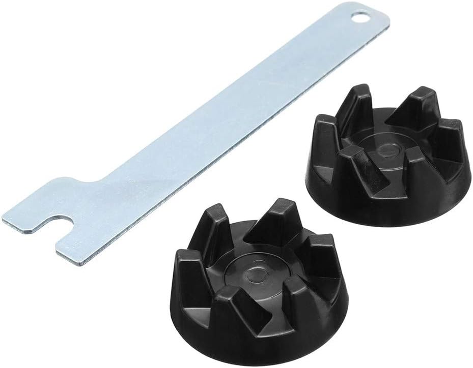 2-zahnradkupplung, Gummi-eisen, Schwarz-silber, Demontagewerkzeug, Für Kitchenaid-küchenmaschine