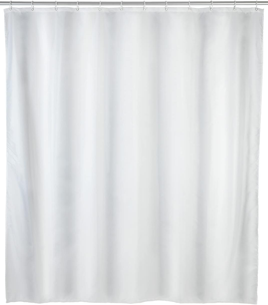Duschvorhang, 8 Ringe, Schimmelresistent, Antibakteriell, Polyester, Badezimmer