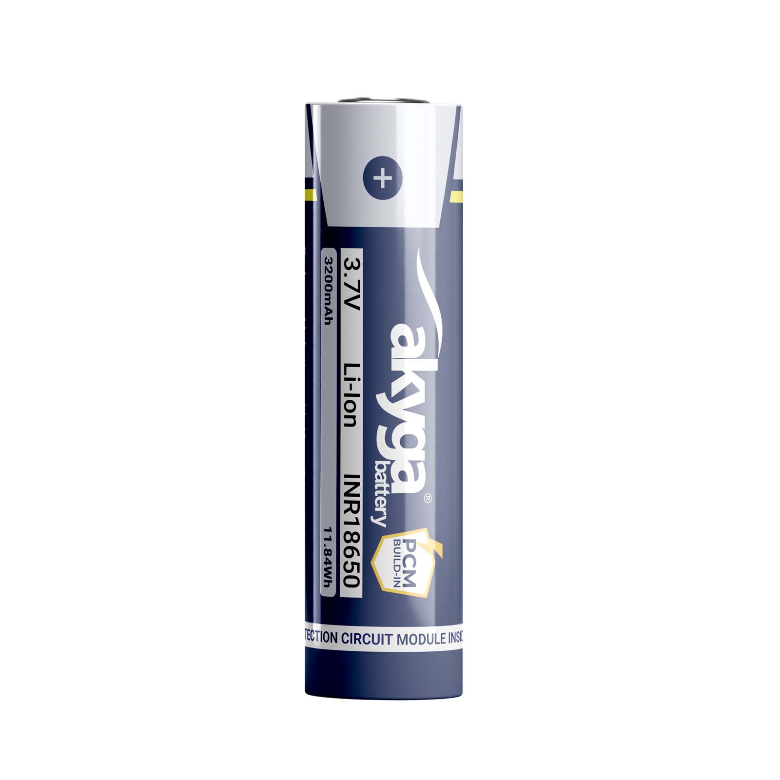Li-ion-akku Inr18650 Akyga Aky2461 3,7 V / 3200 Mah Mit Schutz
