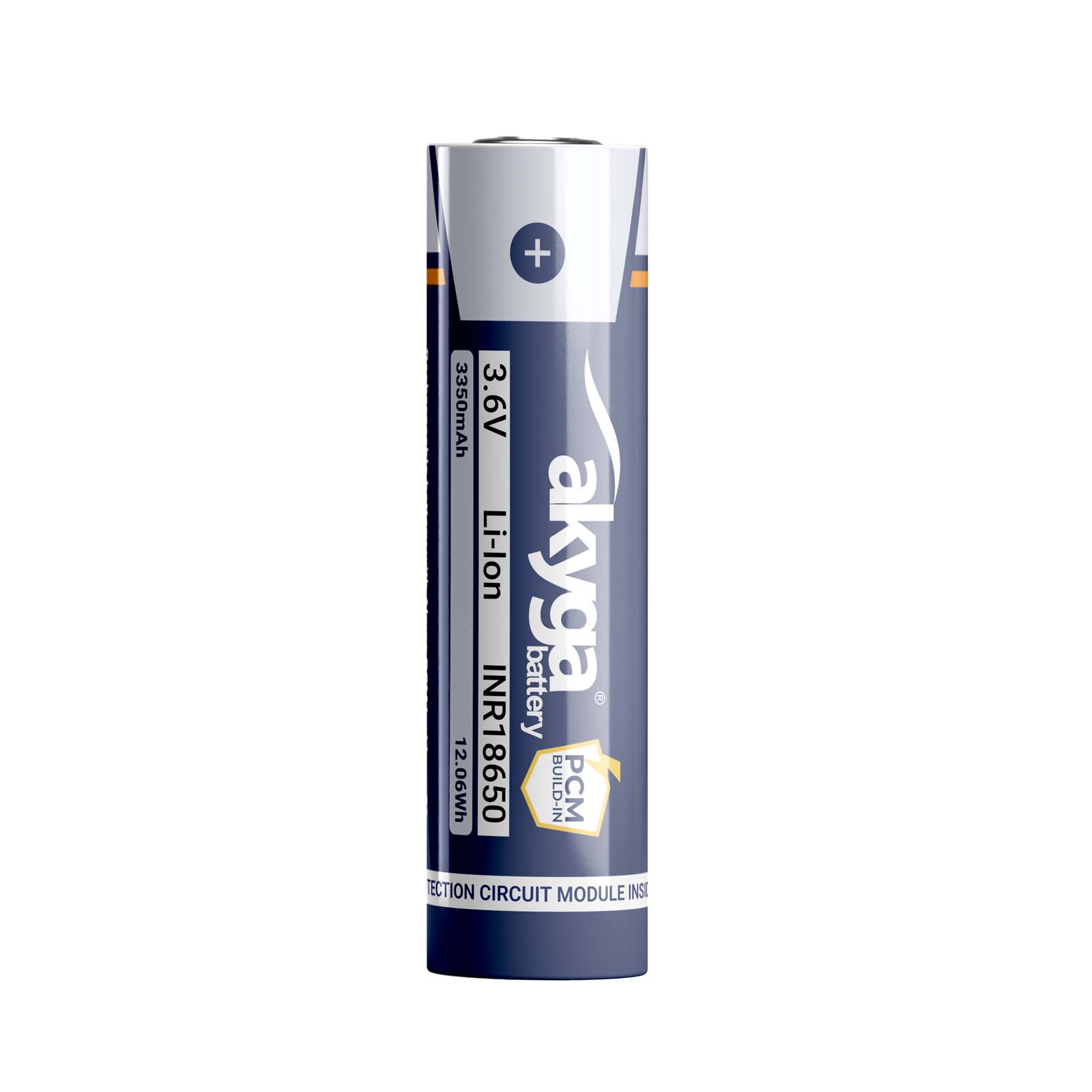 Li-ion-akku Inr18650 Akyga Aky2462 3,6 V / 3350 Mah Mit Schutz