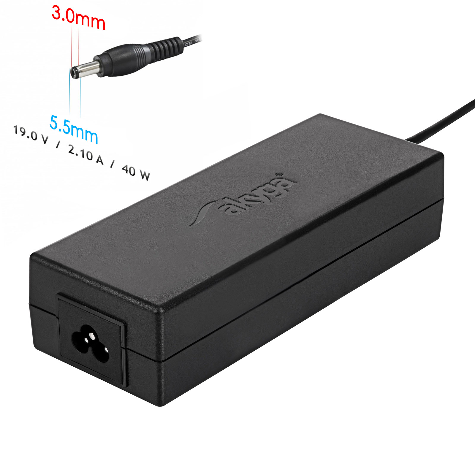 Samsung Akyga Ak-nd-56 Laptop-netzteil 19v 6,32a 120w 5,5 X 3,0 Mm 1,2 M