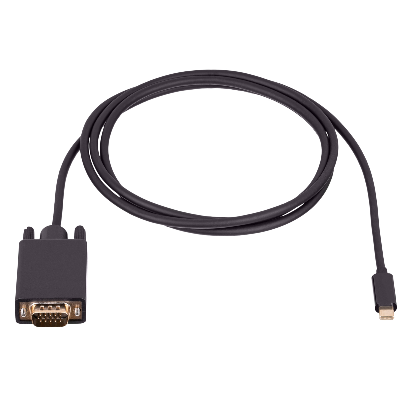 Akyga Ak-av-17 Usb-c/vga-kabeladapter Vom Laptop Zum Full-hd-monitor (1,5 M)