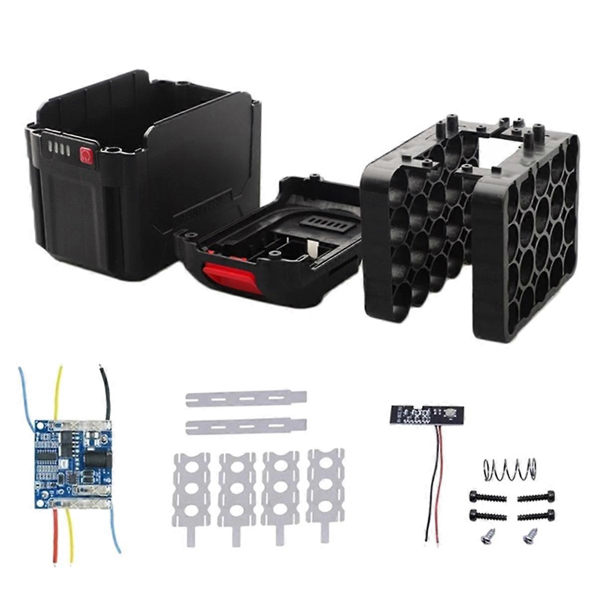 Für -batteriegehäuse, Aufbewahrungsbox, Gehäuse, Leiterplatte, Ladeplatine, 20 Kerne--