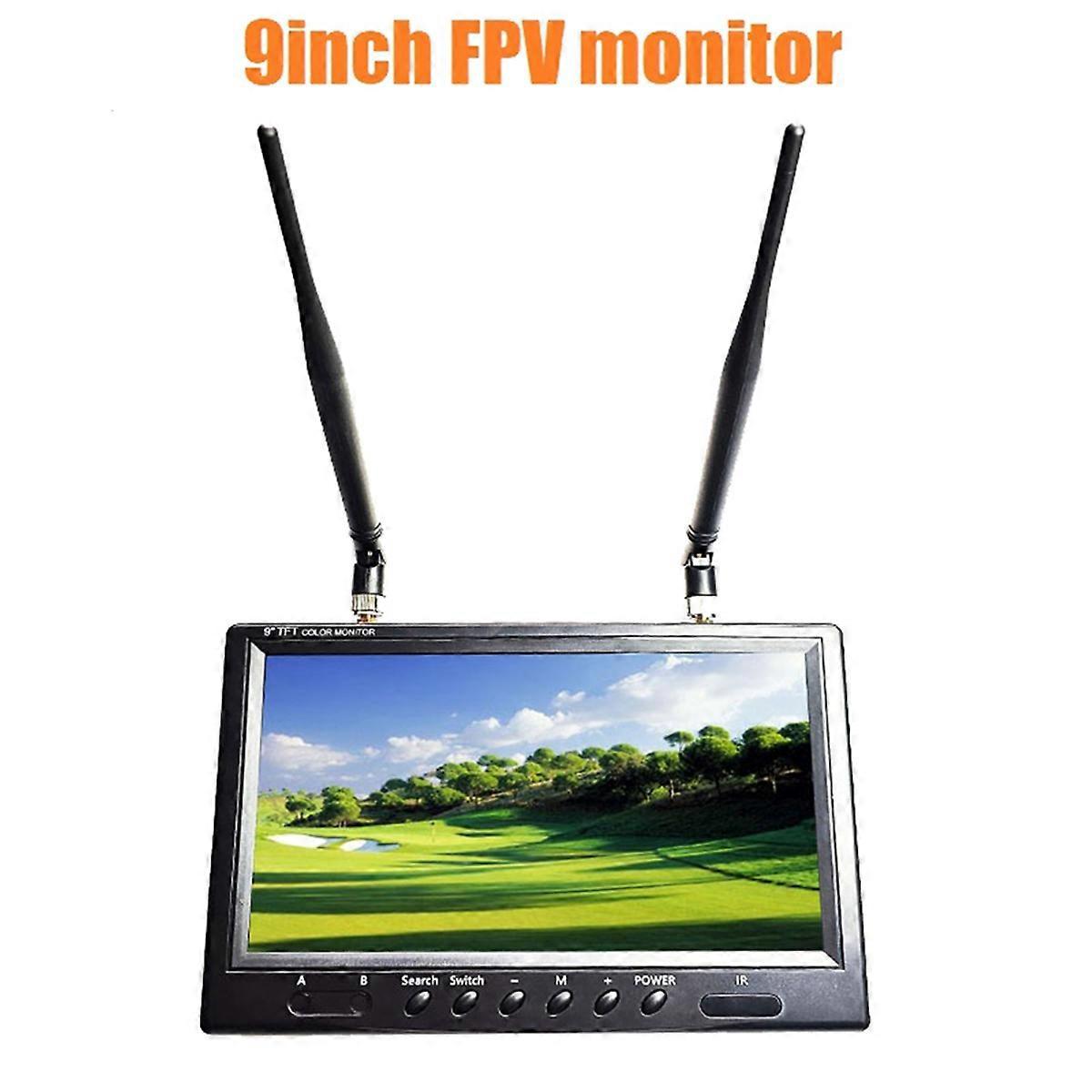 9-zoll-fpv-monitor Mit 5,8 Ghz, Lcd-bildschirm (800 X 480 Pixel, 20 Hz – 20 Khz), Eu-stecker