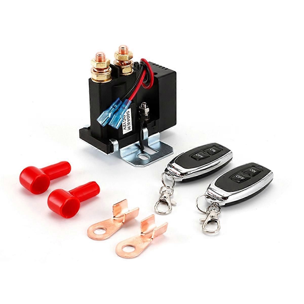 Batteriebetriebener Relais-fernbedienungsschalter Mit Diebstahlsicherung, 12 V, 500 A