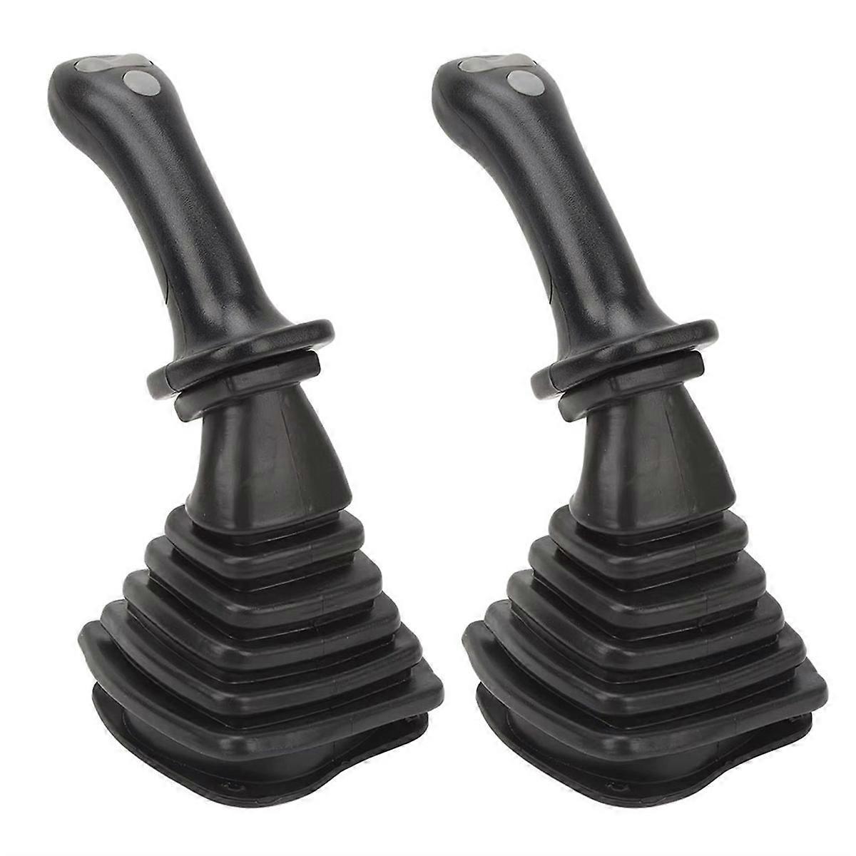 Stück 3-tasten-joystick-griffe Für Doosan-bagger Mit Staubschutzhülle – Schwarz