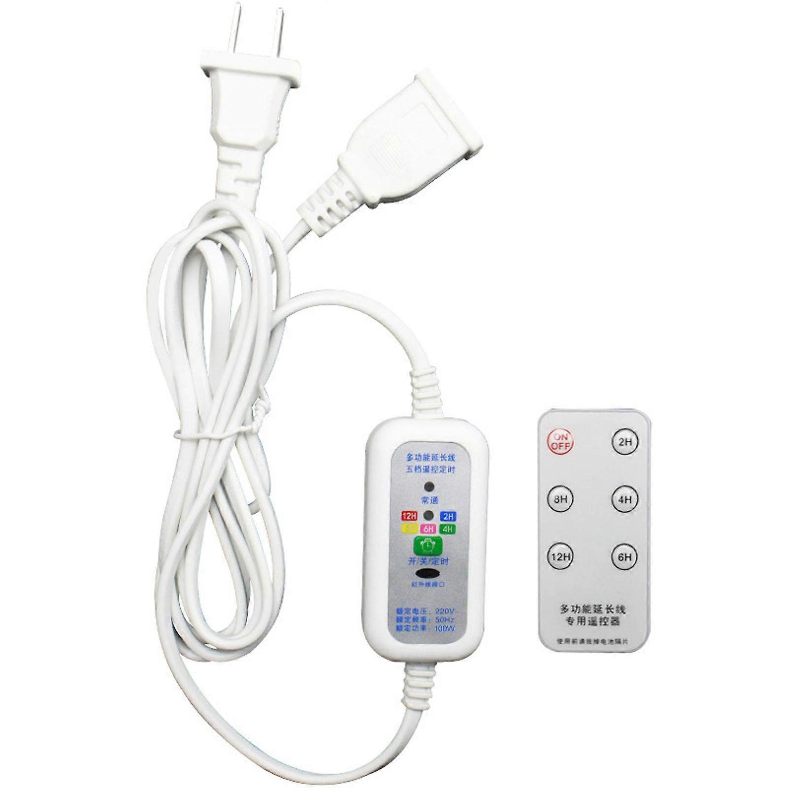 110v 50w,220v 100w Kabelloser Fernbedienungsschalter Mit 2h-12h Timer
