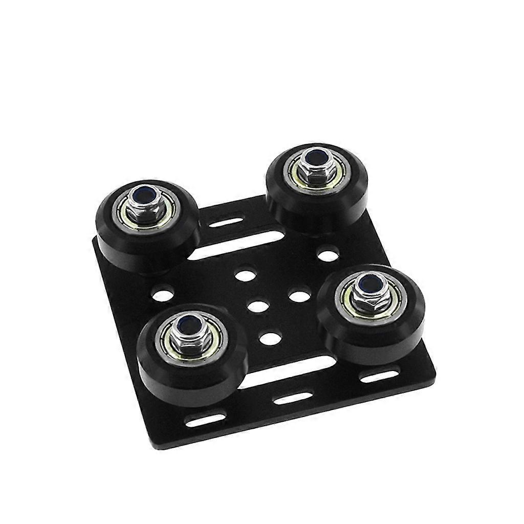 Kleine V-nut-portalstangenplatte, Mini-v-rad-stützplatte Für Die Serie 2020