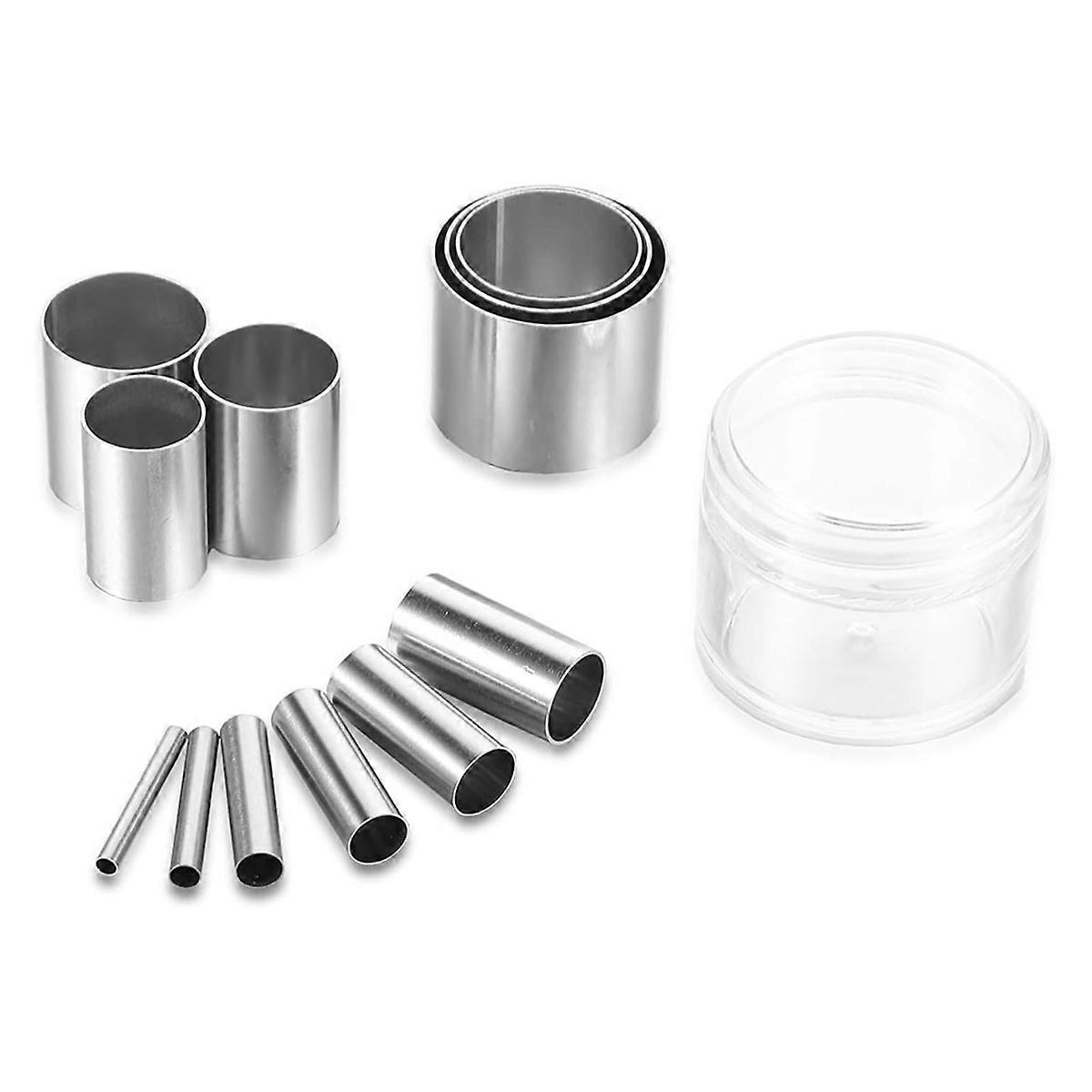 12-teiliges Kreisschneider- Und Lochstanzer-set Mit Keramikpunkten