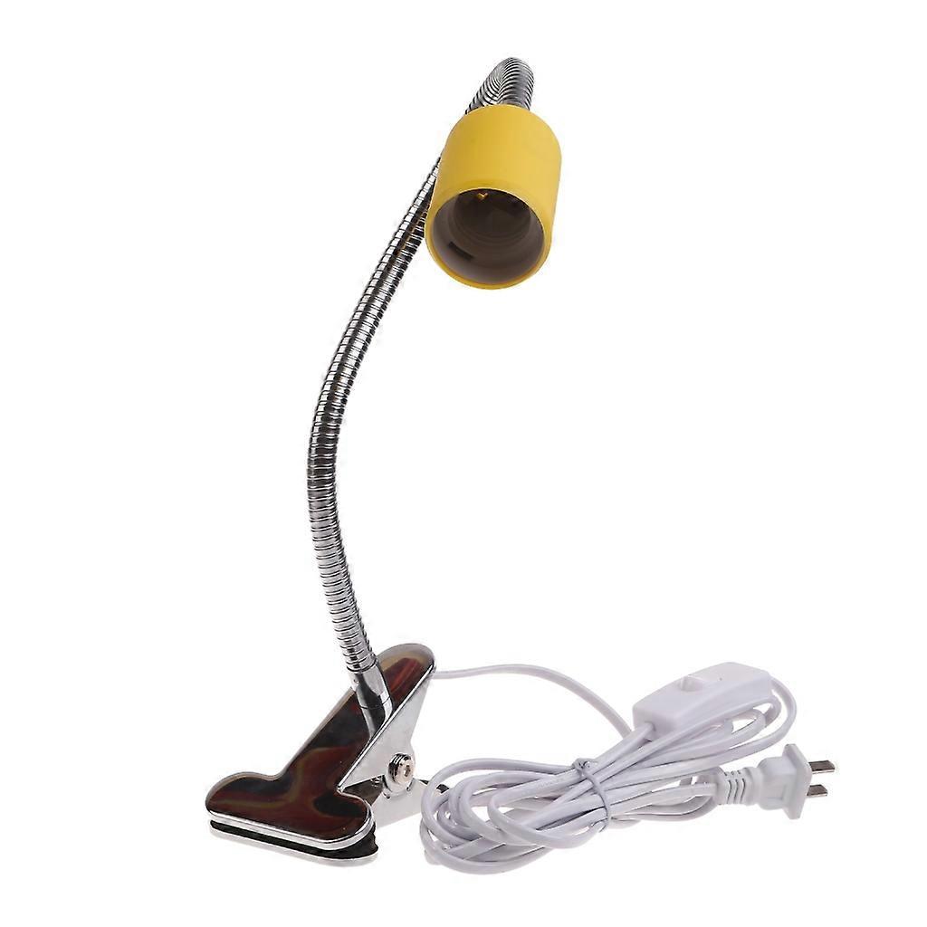 E27-sockel-klemmleuchte Mit Ein-/ausschalter Für E27-leuchtmittel, Geeignet Für Leds Bis 100 W.