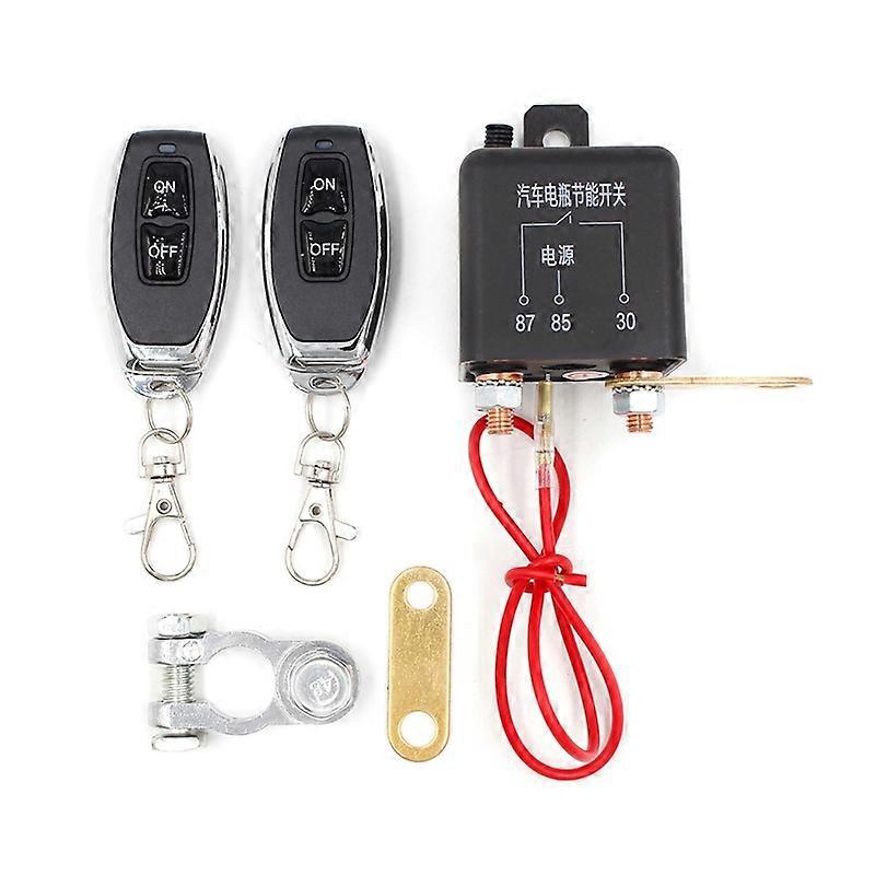 12v Kfz-batterieschalter Mit Drahtloser Fernbedienung Und Trennrelais