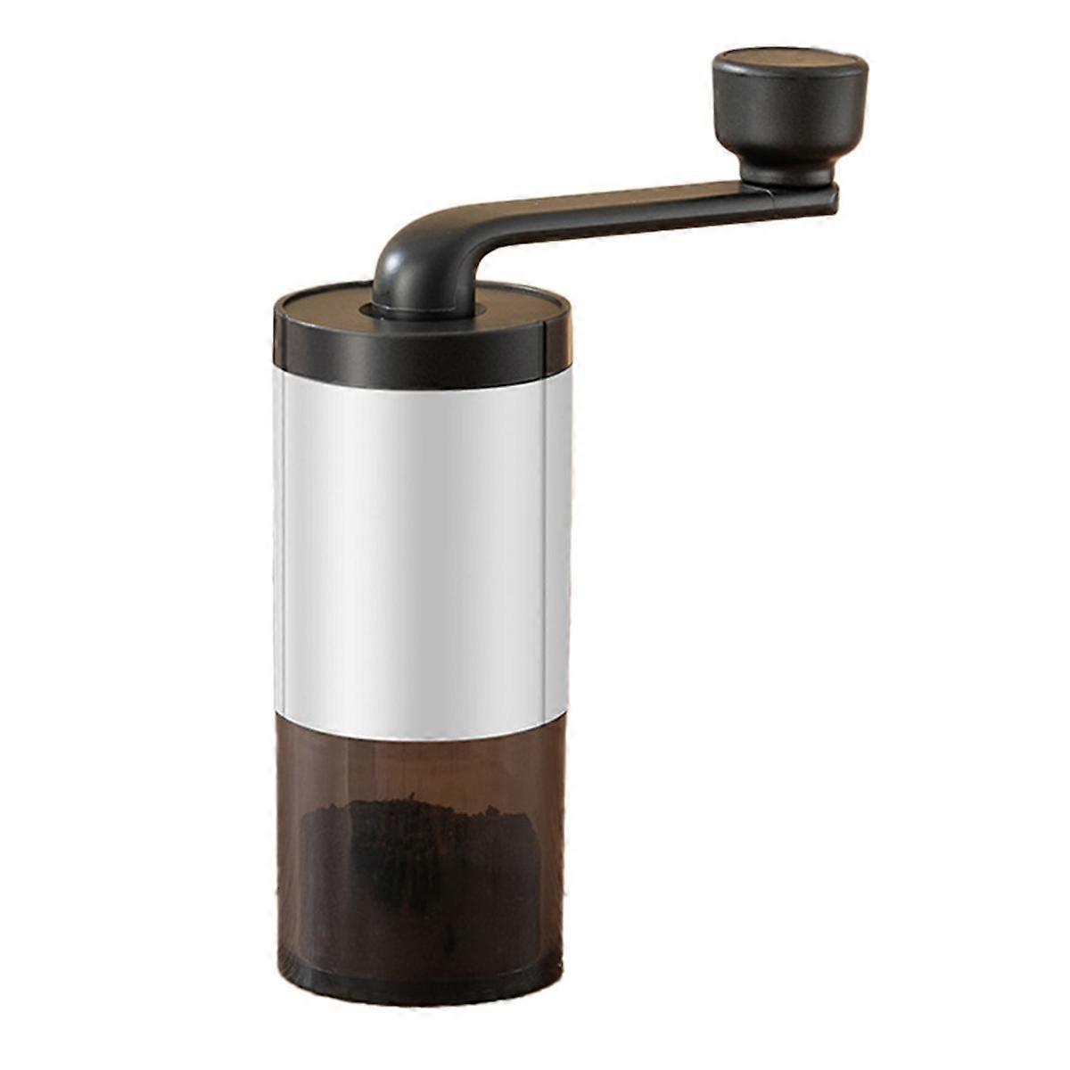 Tragbare, Handbetriebene Kaffeemühle Für Den Haushalt, Weiß