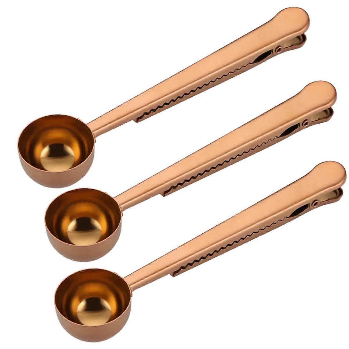 2-in-1-kaffeelöffel, Messlöffel Für Kaffeepulver, Roségold