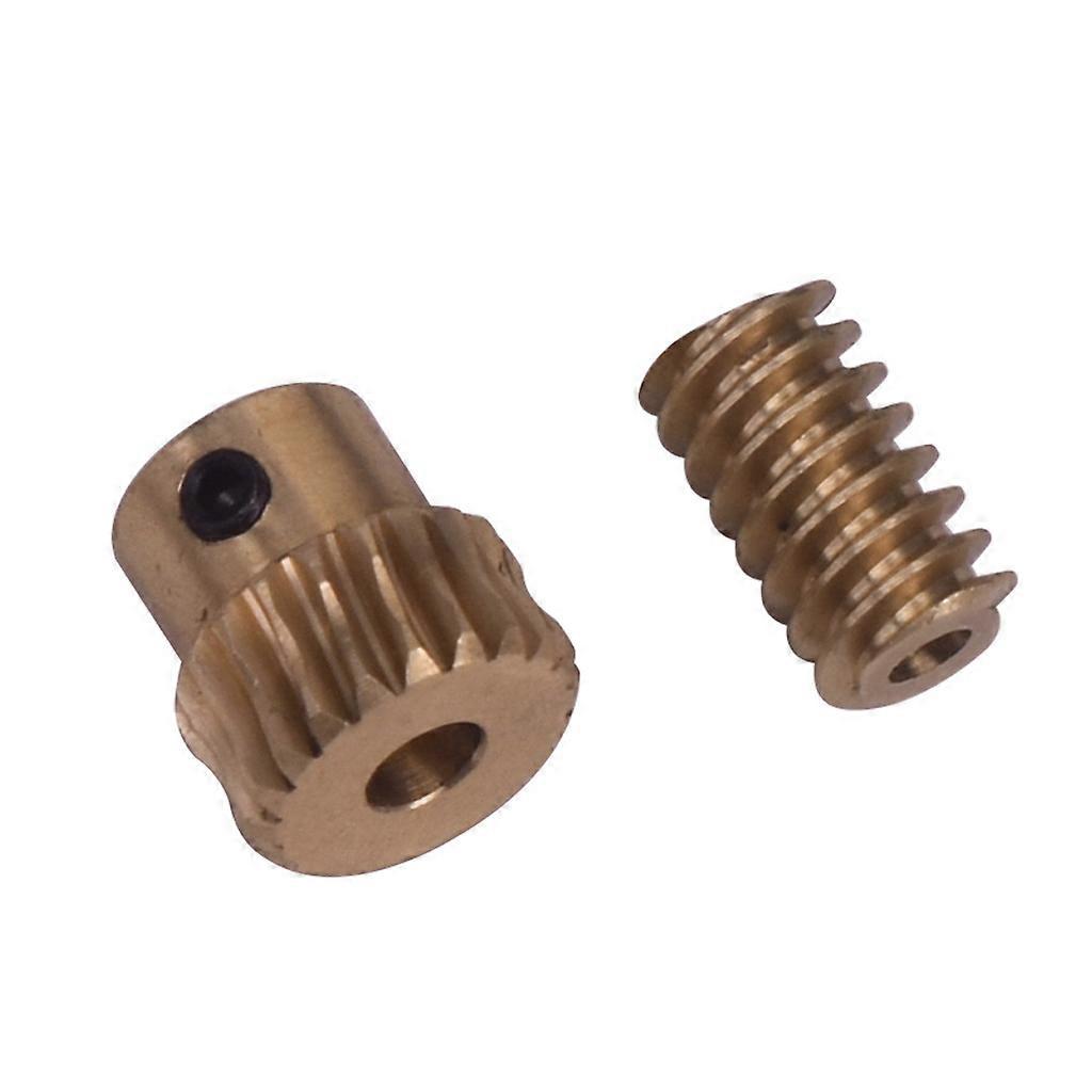 Hochfestes Schneckenrad Aus Messing, Goldmotor-ausgangsschneckenrad, Modul 0,5