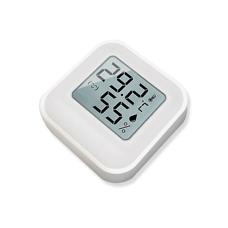 Mini-raumthermometer (weiß, 1 Stück), Hochpräzises Raumhygrometer, Umschaltbar, Zur Messung Von Luftfeuchtigkeit Und Temperatur, Indi