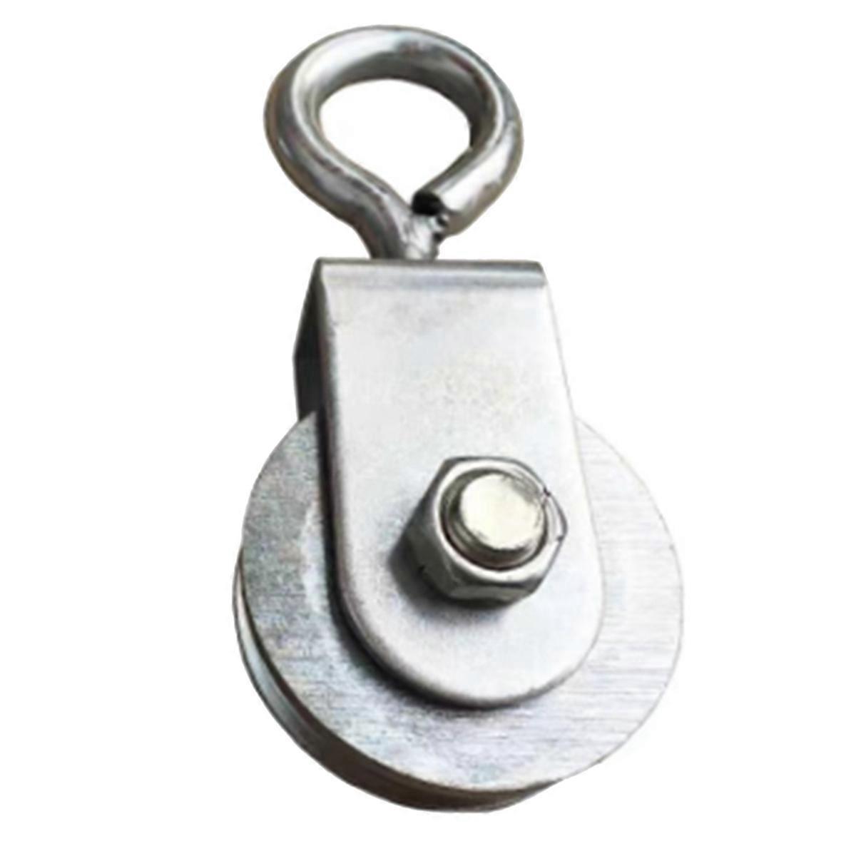 Stück Seilzug-drehrolle, Traktionsrad, Schwenkrollenblock - Silber