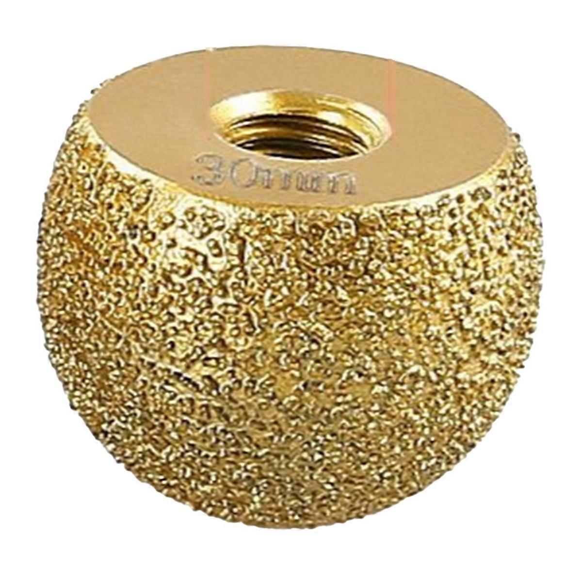 Löt-diamant-pilz-polierkegel Kieselstein-kopfsteinpflaster-werkzeuge 30 Mm
