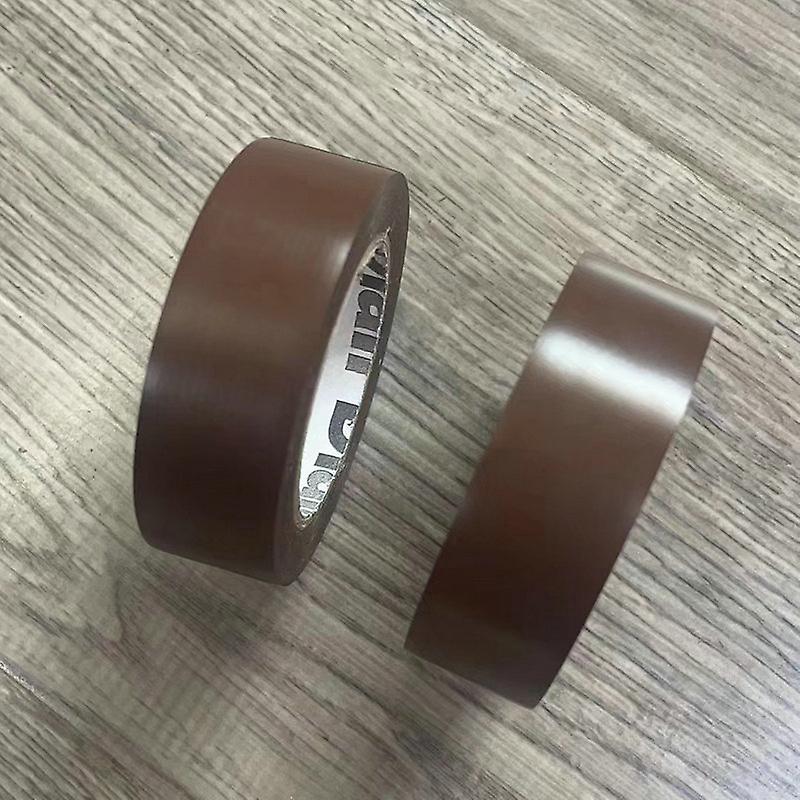 Zwei Rollen Braunes Isolierband (18 Mm X 20 M) – Strapazierfähig, Selbstklebend – Zum Schutz, Bündeln Und Reparieren Von Kabeln – 1 Rolle