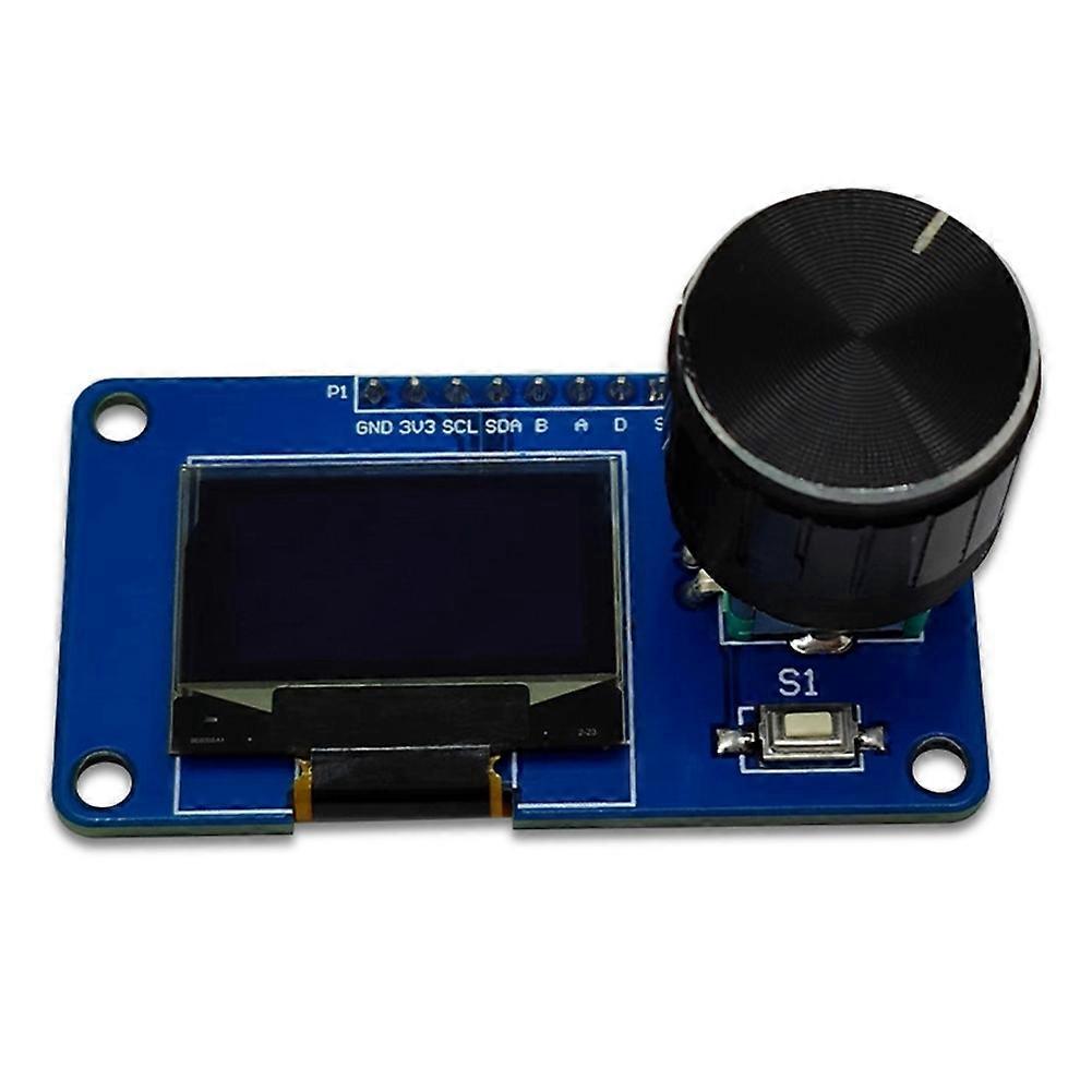 0,96-zoll-oled-displaymodul Mit Tasten Und Ec11-drehgeber
