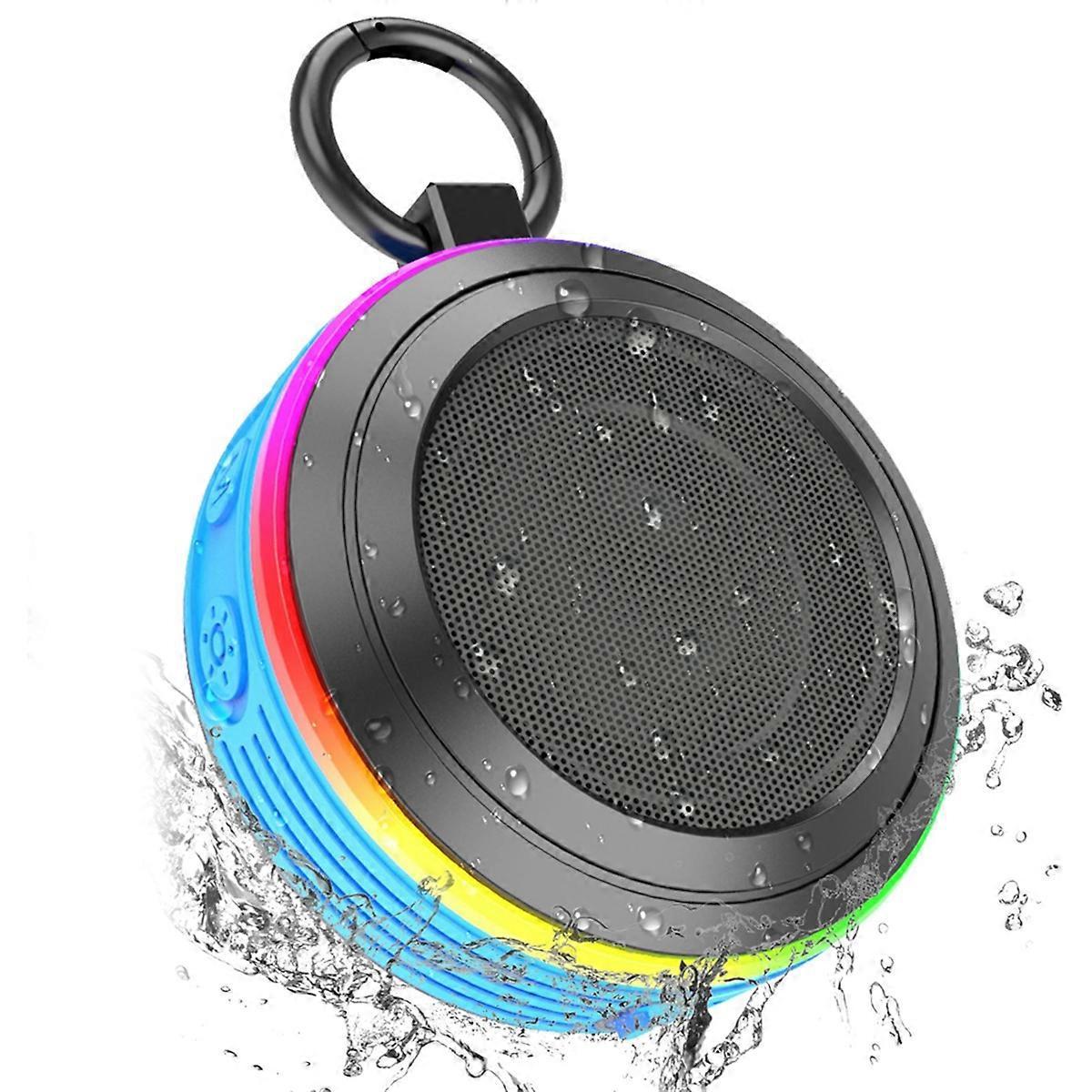 Bluetooth-lautsprecher, Wasserdicht, Badezimmer-fm-radio, Sportlautsprecher, Blau