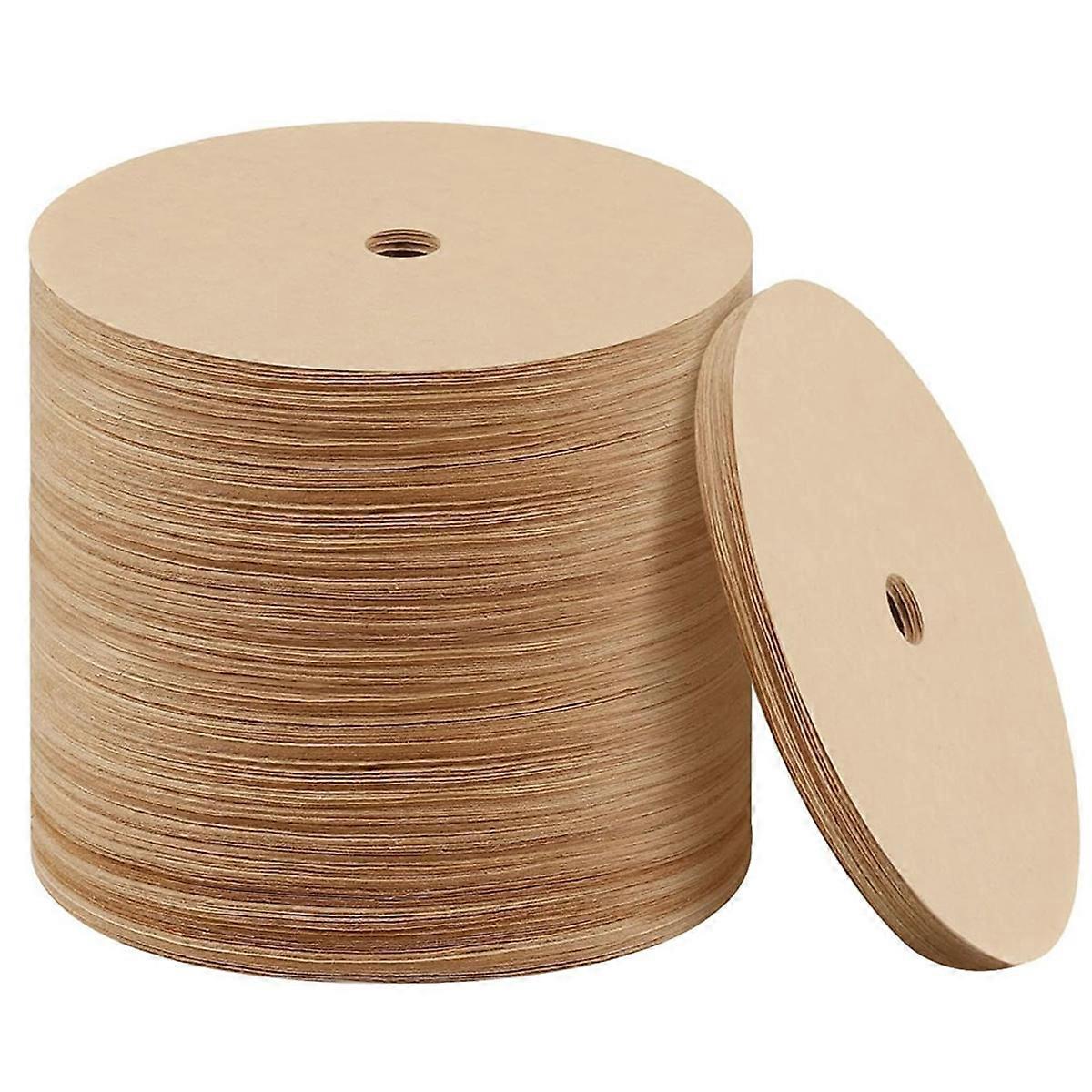 500 Stück Kaffeefilter Für Kaffeemaschinen, Braune Filterscheiben