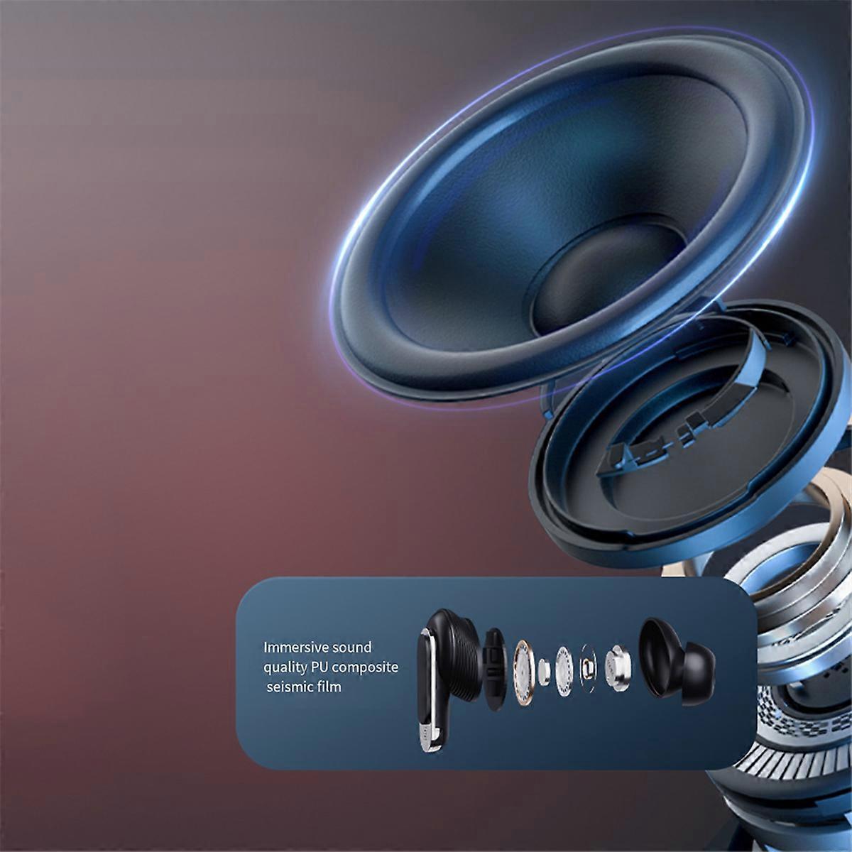 Tws Bluetooth 5.3 Bluetooth-kopfhörer, B--