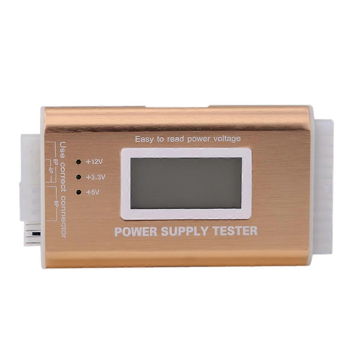 Digitaler Lcd-pc-netzteiltester 20/24 Pin 4 Psu Für Atx Btx-gold-