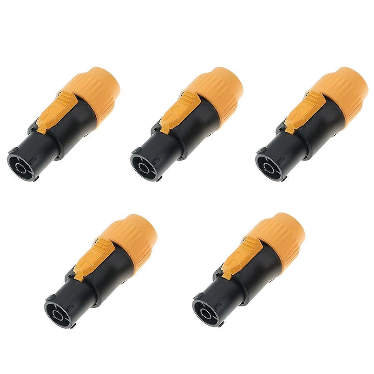 Led-display-stecker, Beleuchtungsgeräte-stromanschlussstecker, A-gelb