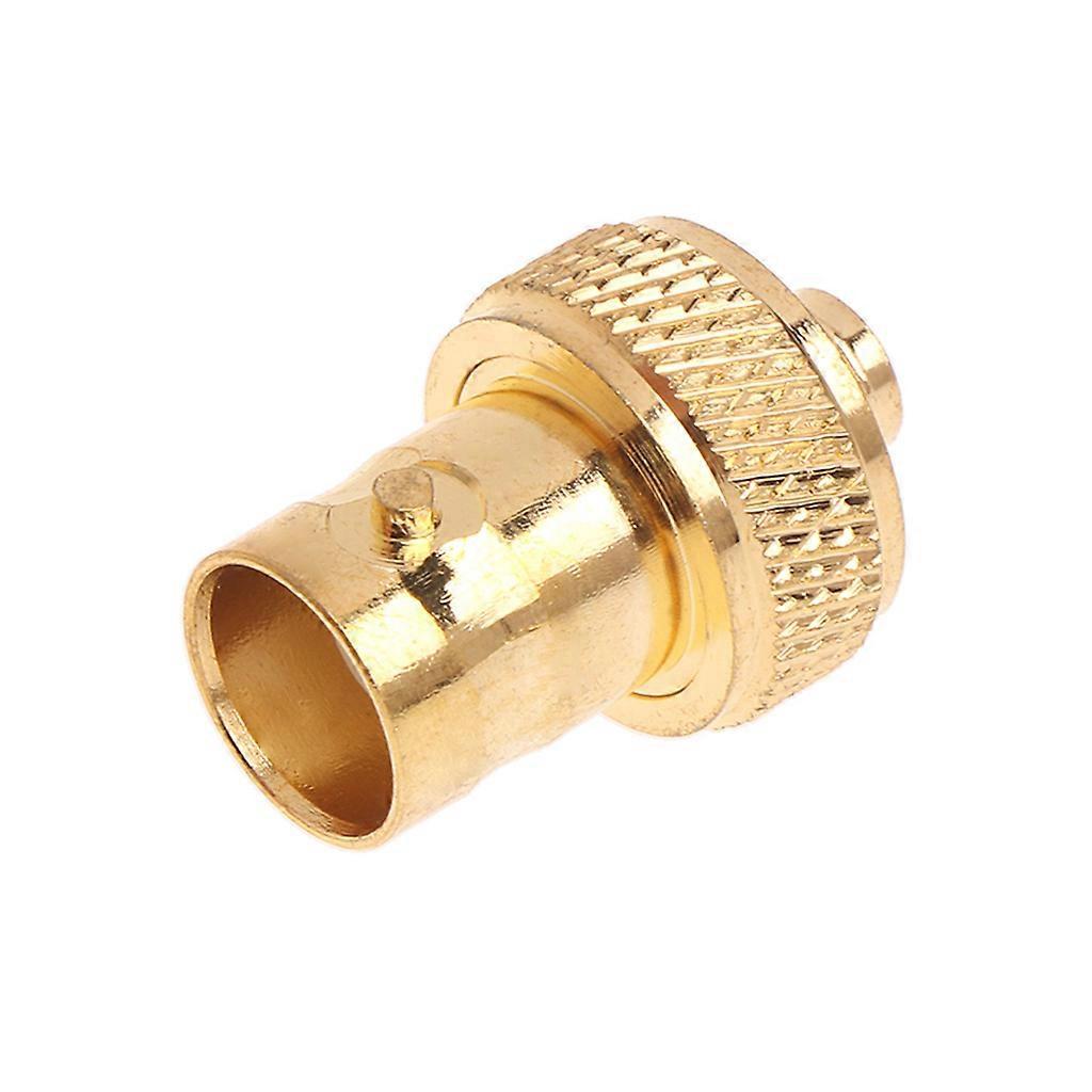 Gerader Vergoldeter Bnc-buchsenstecker Auf Sma-buchsen-hf-koaxialstecker-adapter